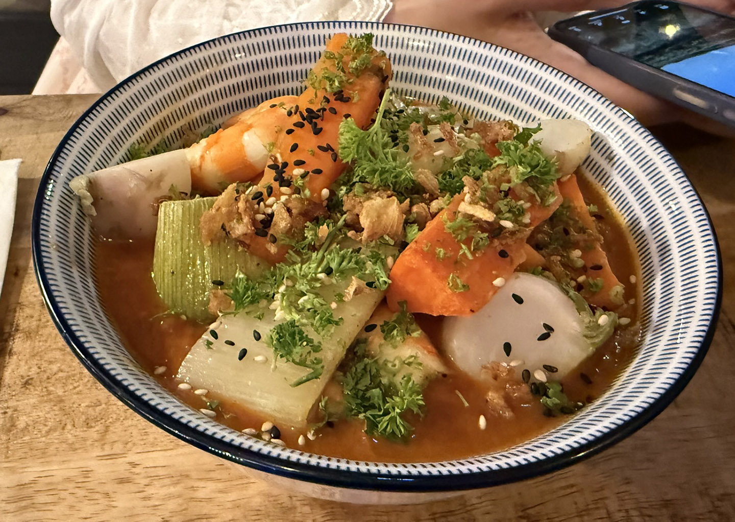 咖喱虾饭